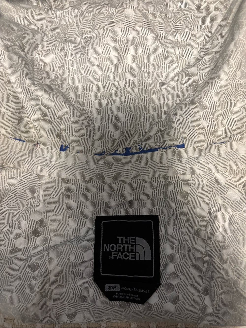 The North Face Venture Rain Jacket Sz Small - blue - Picture 4 of 12